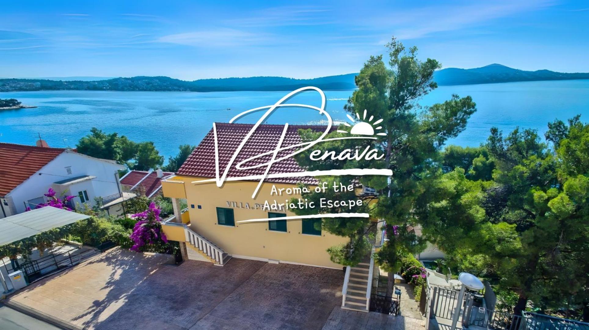 Villa Penava, Private Beach, Pool And 7Min To 特罗吉尔 外观 照片